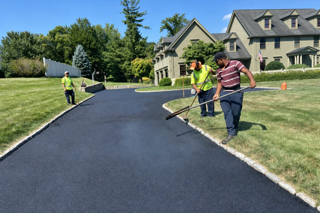 Driveway paving